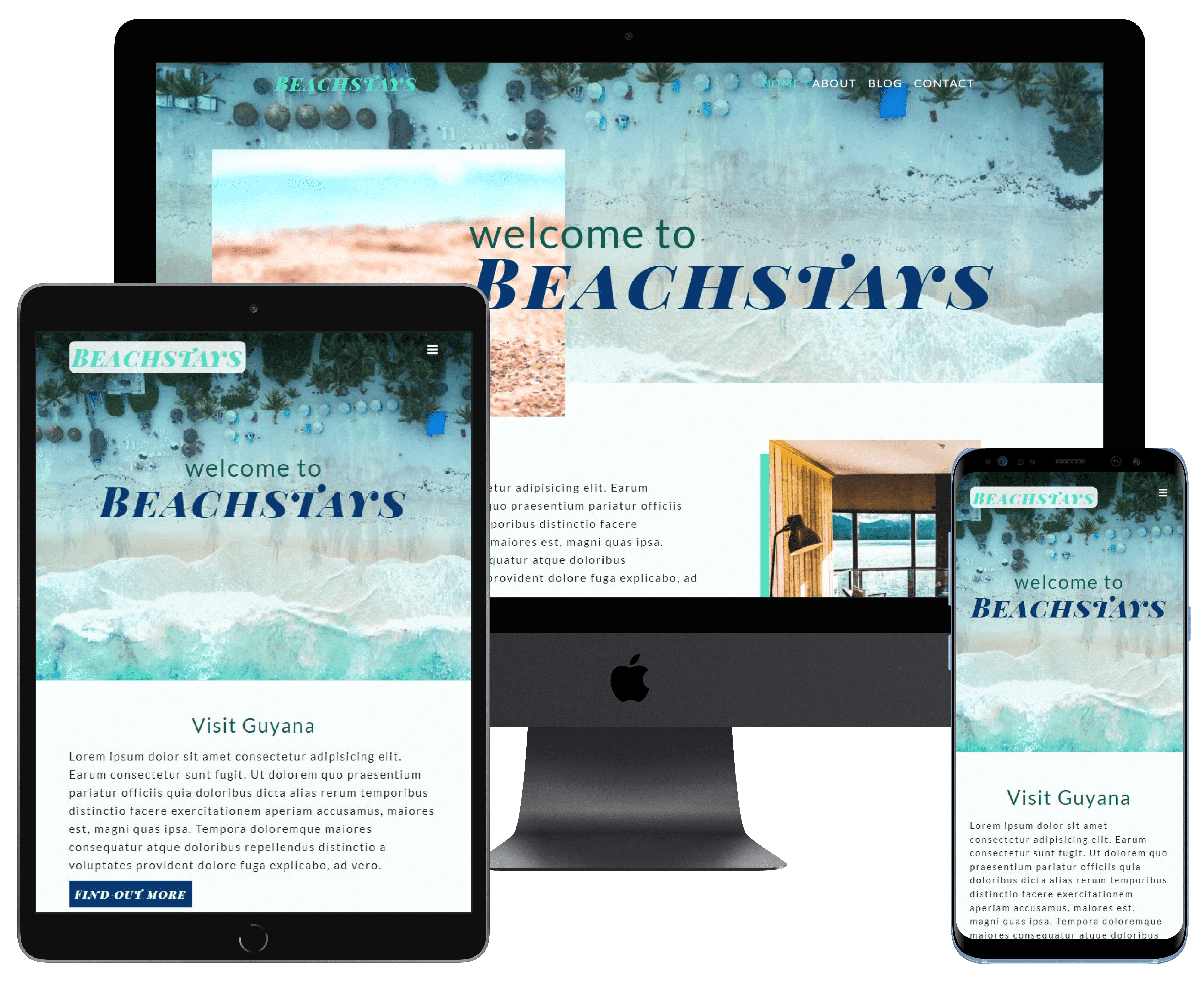 Beachstays travel logo